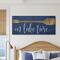 Stupell Industries Blue On Lake Time Canvas Wall Art